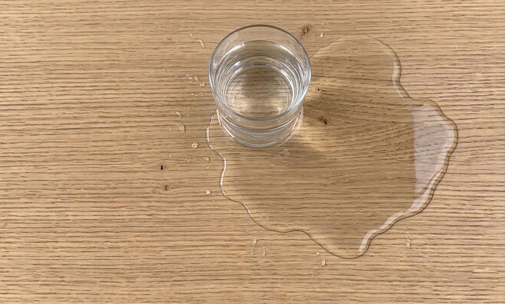 Fleckschutzsiegel für Massivholz-Tischplatten