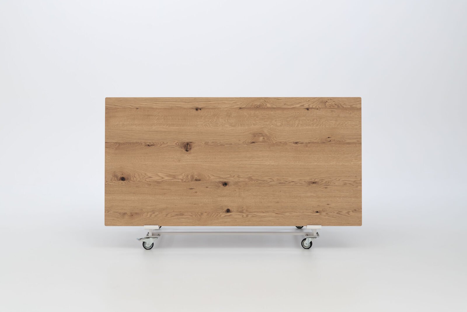 Tischplatte Wildeiche Massivholz 180 x 90