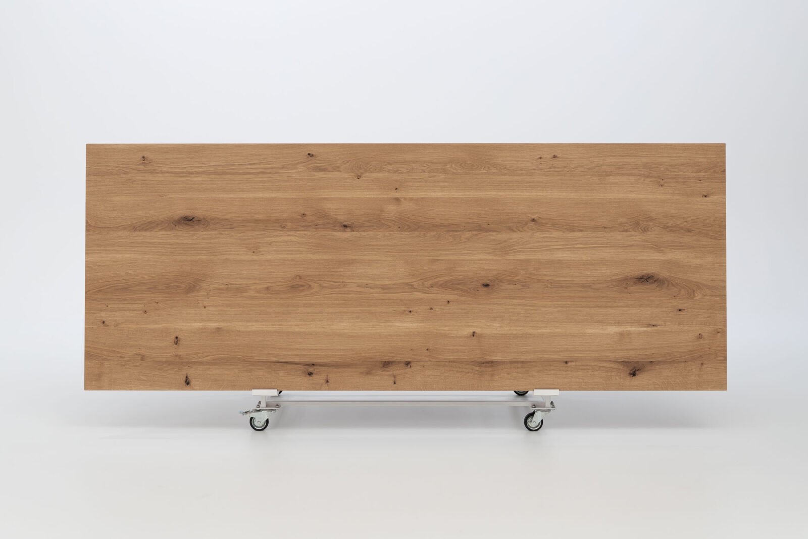Tischplatte Wildeiche Massivholz 260 x 100